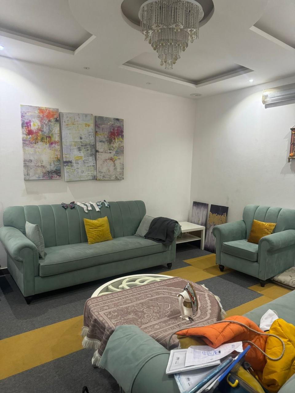 Office remodeling Riyadh - BEMS office interior before remodeling by Hanjin E&T