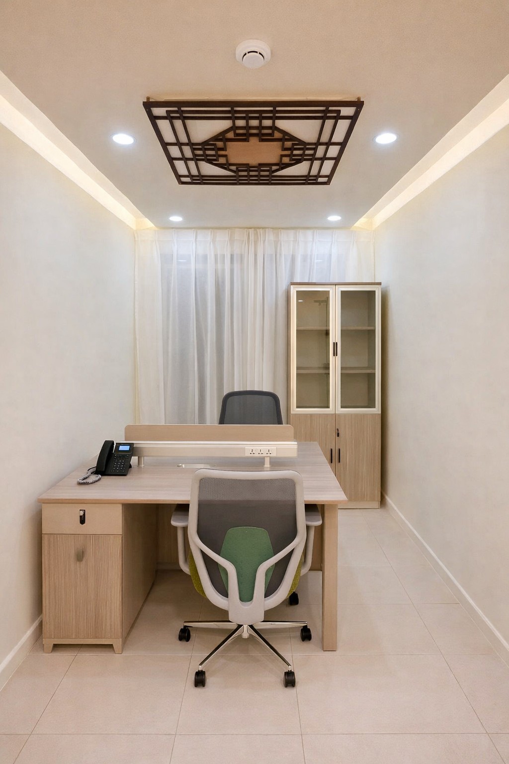 GBC office completed ceiling design Riyadh