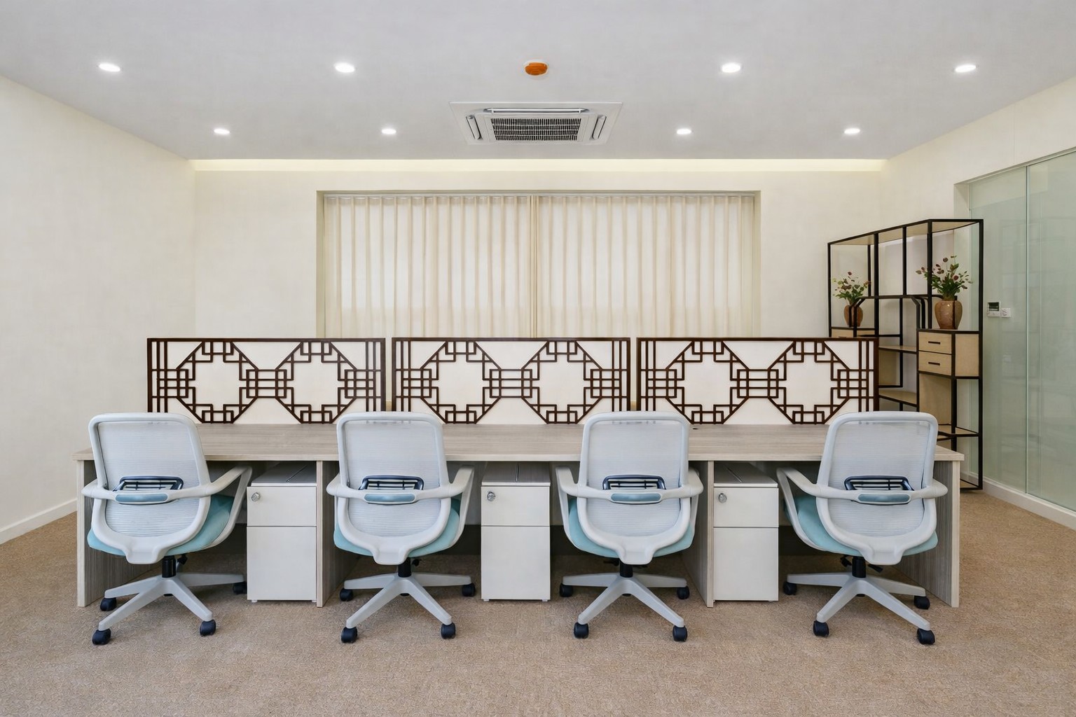 Office fit-out Riyadh - conference room after fit-out by Hanjin E&T