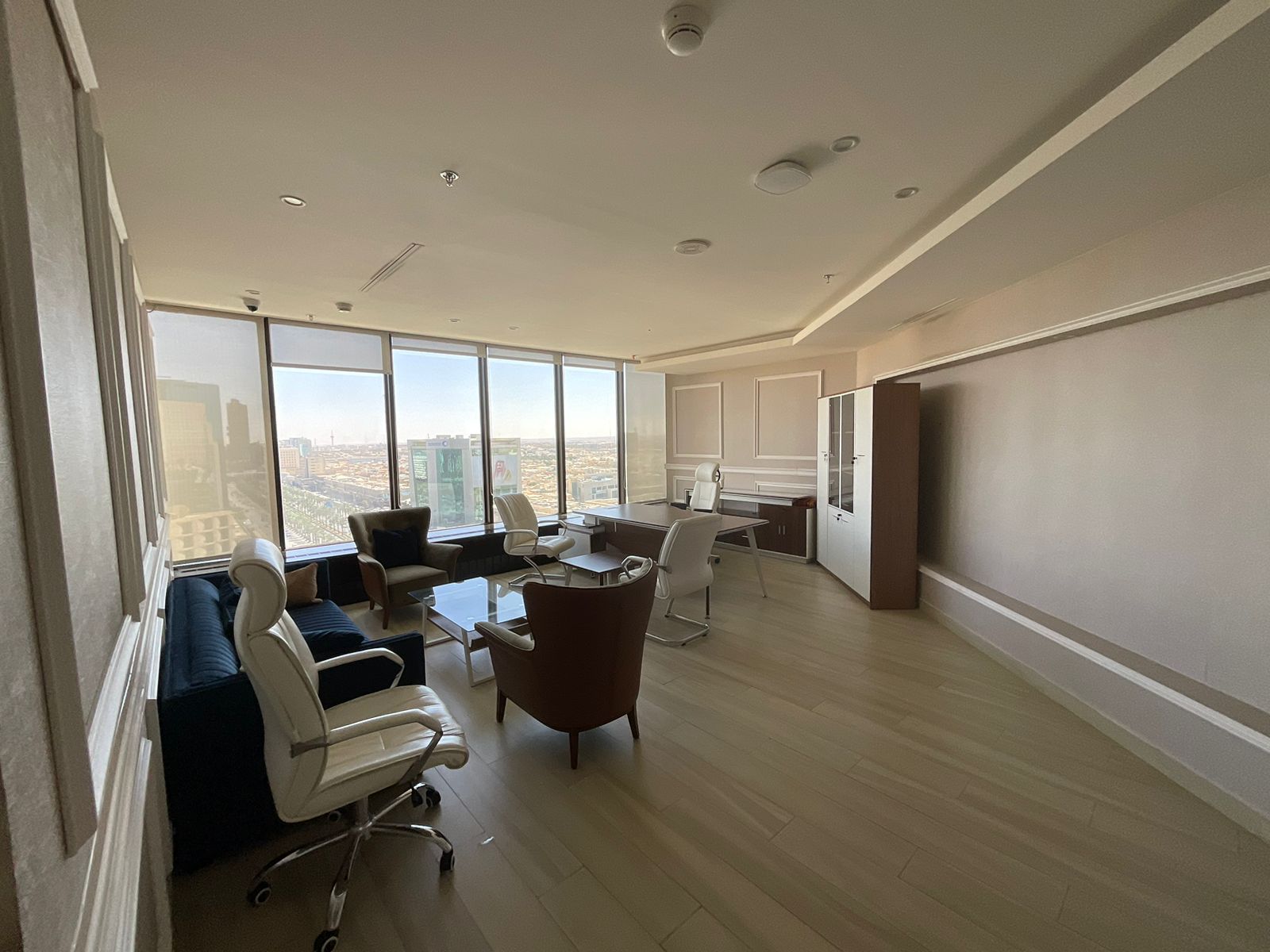 Office fit-out Riyadh before renovation - Hanwha project original condition