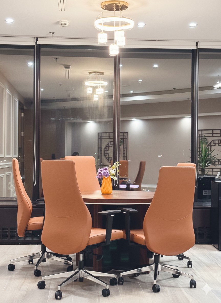 Office fit-out Riyadh kitchen - Hanwha project