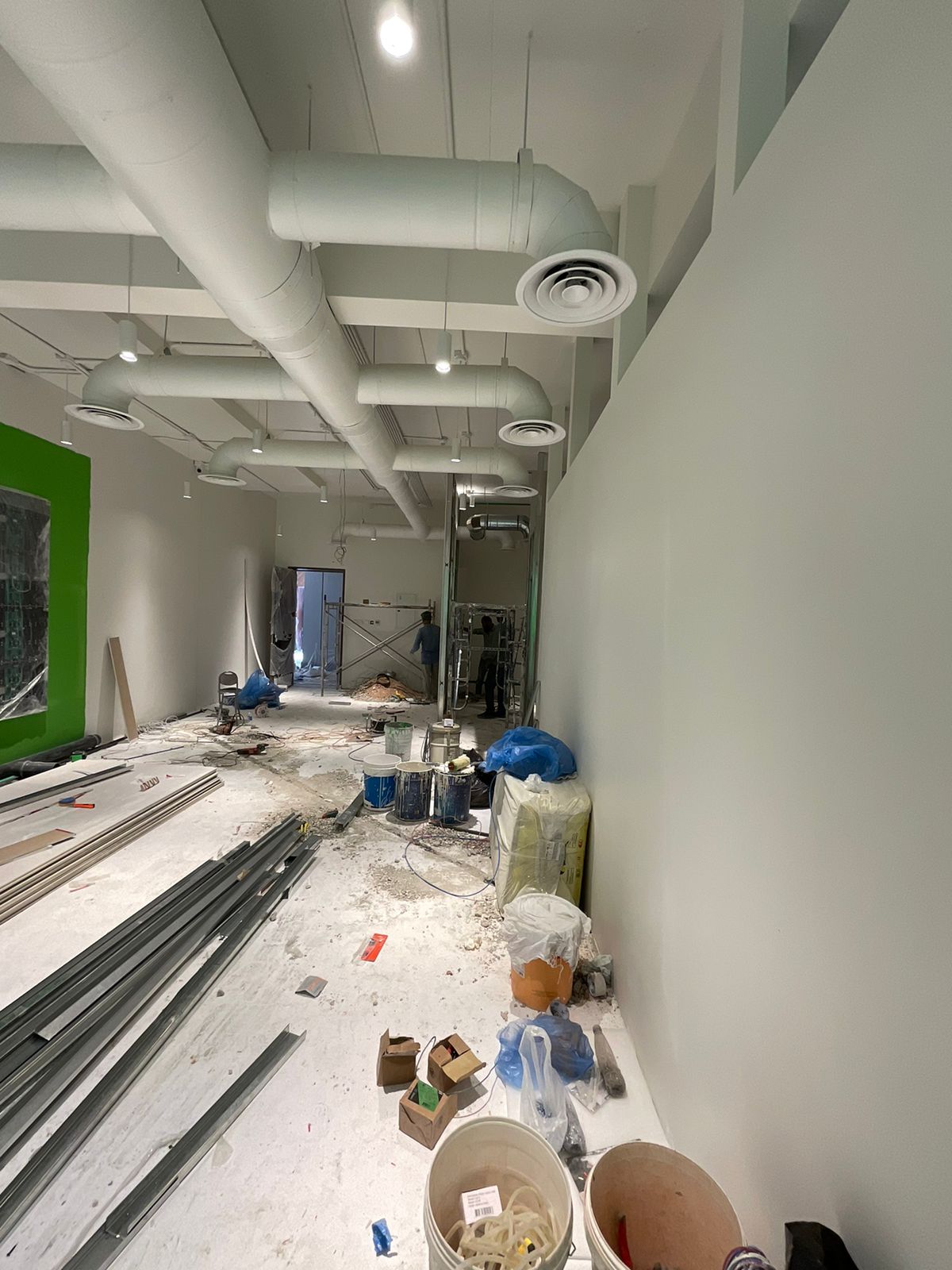 Fit-out work in progress for Heerim Architects & Planners, Riyadh