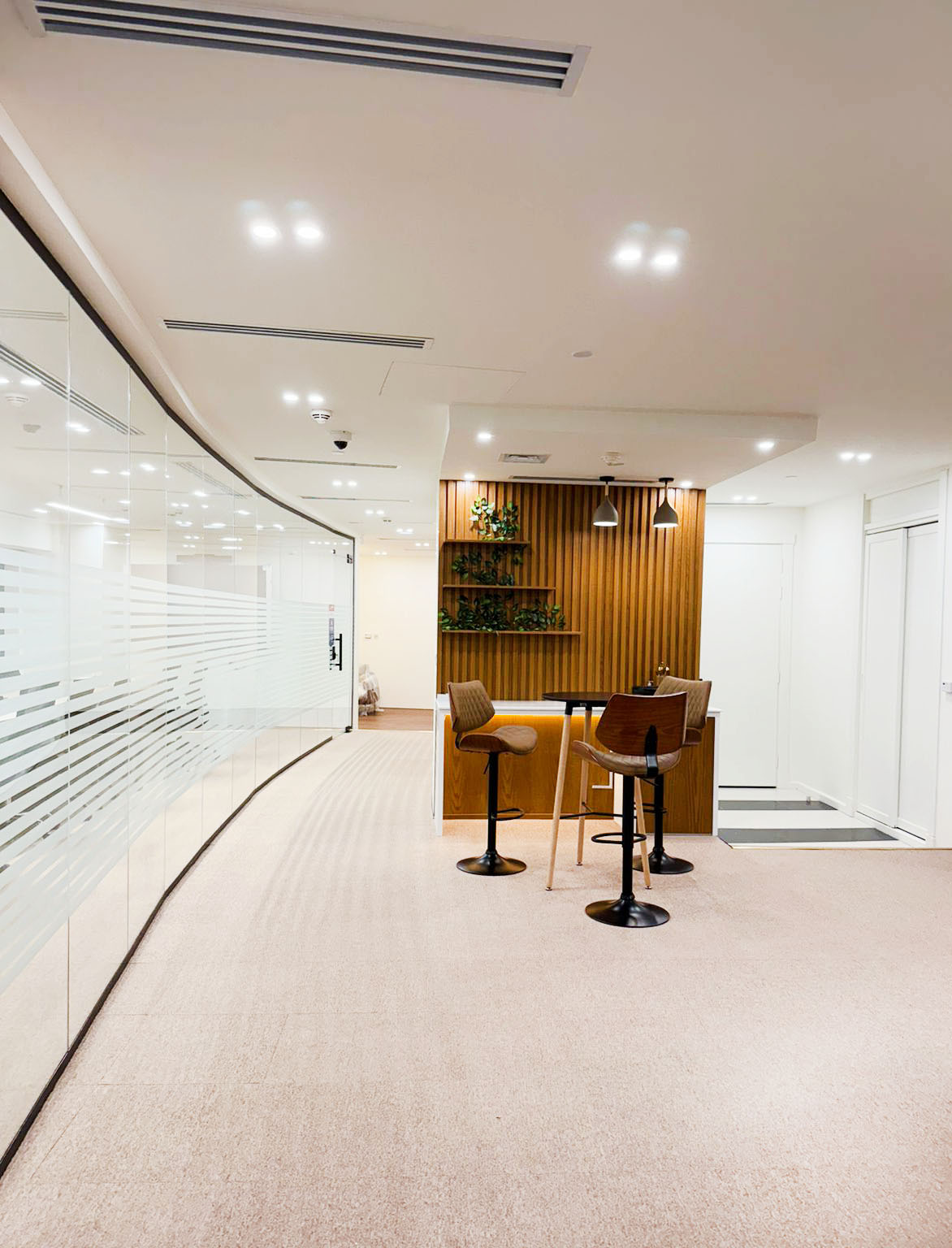 LIG NEX1 office after office fit-out Riyadh by Hanjin E&T