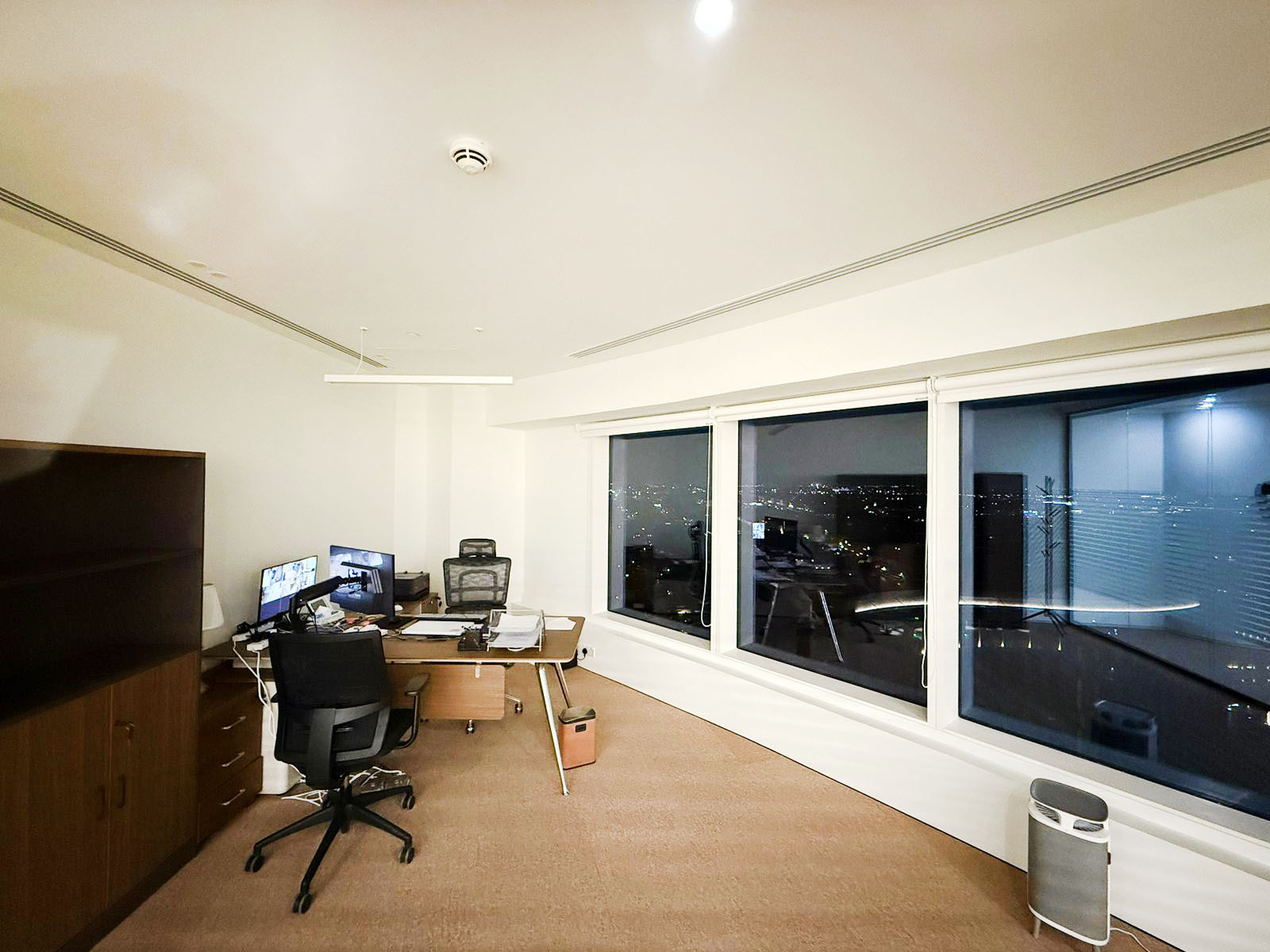 LIG NEX1 meeting room after office fit-out Riyadh by Hanjin E&T