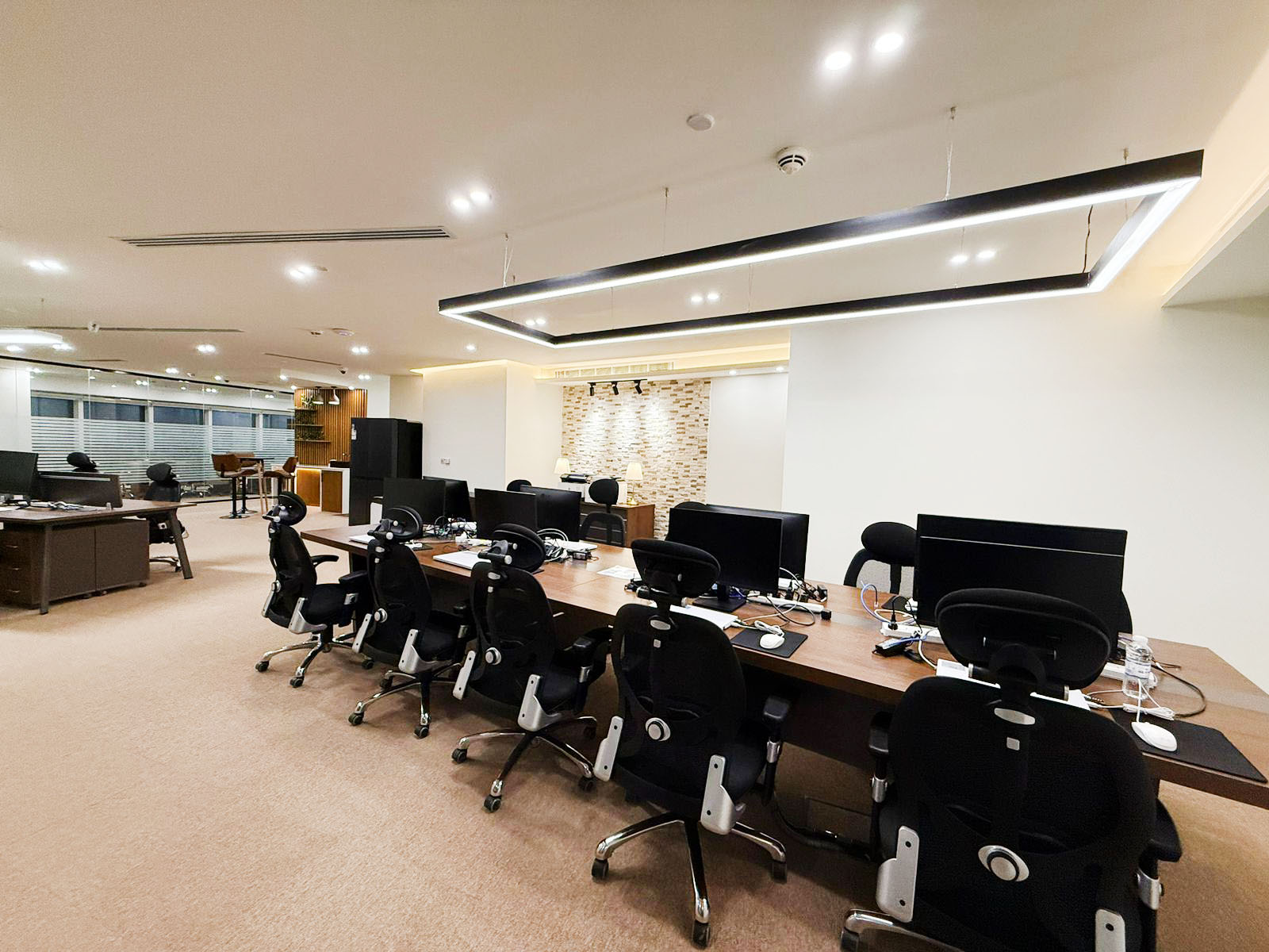 LIG NEX1 completed office remodeling