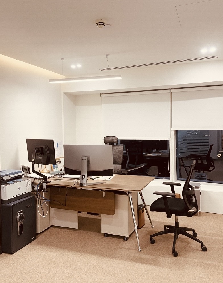 LIG NEX1 completed office remodeling